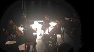 Occupied Territories - Cello Quartet and Electronics, short clips from 21/3/2014