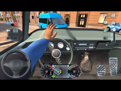 4X4 TRASH TRUCK UBER DRIVER 🚖🍌 City Car Driving Games Android iOS - Taxi Sim 2020 Gameplay