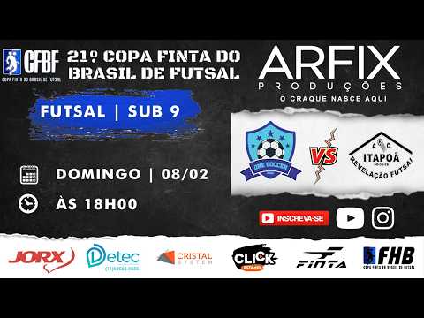 ONE SOCCER x ITAPOÃ - FUTSAL | SUB 9