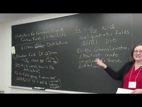 Melanie Matchett Wood | Statistics of Number fields, function fields, and 3-manifolds