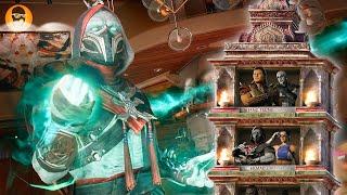 ERMAC no MORTAL KOMBAT 1 - Torre Completa e Final do Personagem