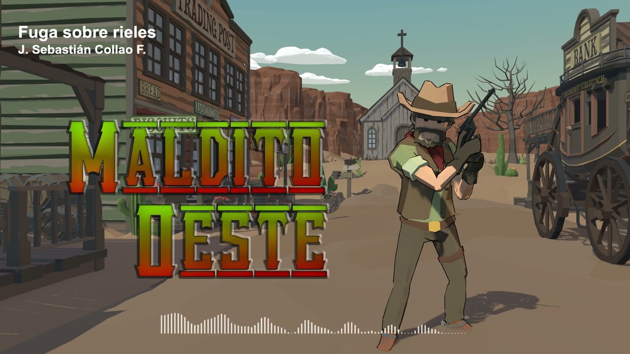 Fuga sobre rieles | Música de videojuego western – Maldito Oeste