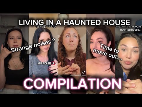 1 HOUR of Creepy Living In A Haunted House Storytimes🏚️👻|| #scarytok #ghoststories 