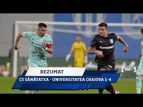Cupa României Betano, faza grupelor: CS Sănătatea - Universitatea Craiova 1-4 (Rezumat, 29.10.2025)
