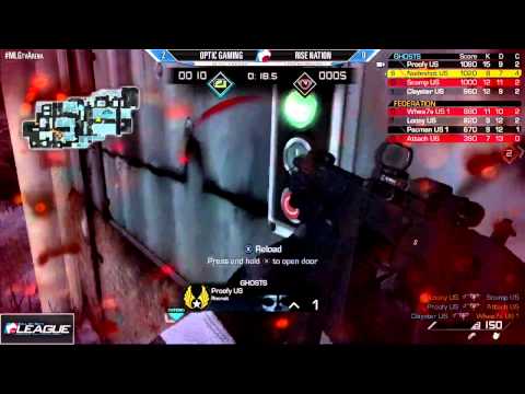 Optic Gaming vs Rise Nation game 3 MLG Columbus   2014