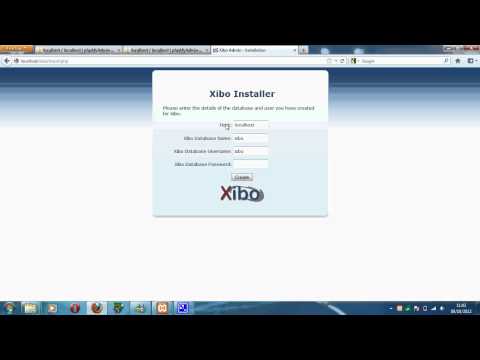 comment installer xibo