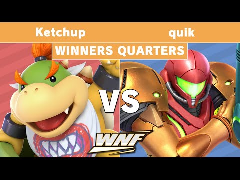 WNF 1.8 Ketchup (Bowser Jr) vs quik (Samus)  Winners Quarters Smash Ultimate