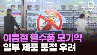 일부 모기약 다음달부터 판매금지…승인 절차 강화에 일부 품절 우려도 [뉴스9]