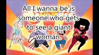 steven univers - giant woman (lyrics version)(english)(1ére version)