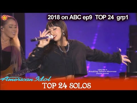 Michelle Sussett “If I Were a Boy” (Spanglish) She LIGHTS THE STAGE  Top 24 Solo American Idol 2018