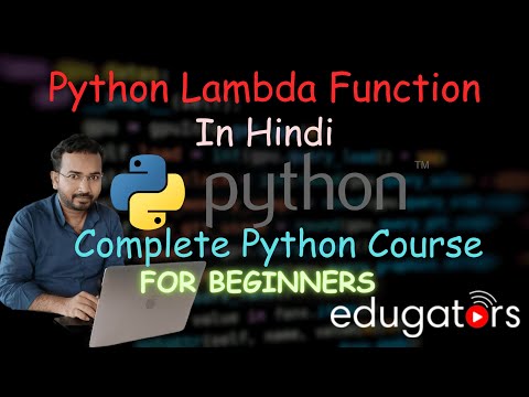 16 Python Lambda Function Python Tutorial For Beginners In Hindi