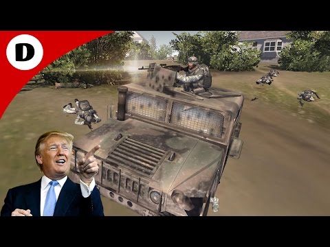 INVADING TRUMP'S WALL ~ Red Rising Mod - Men of War: Assault Squad 2