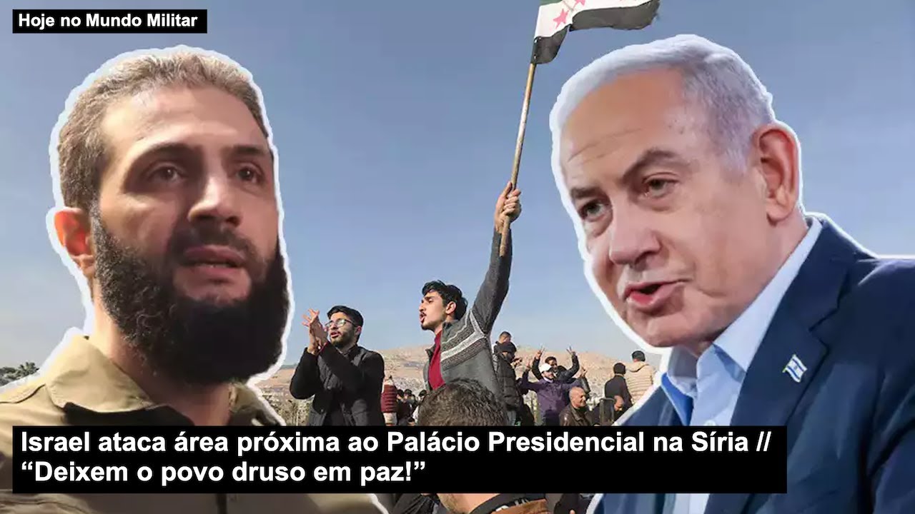 Israel strikes area near Presidential Palace in Syria – “Leave the Druze people alone!”