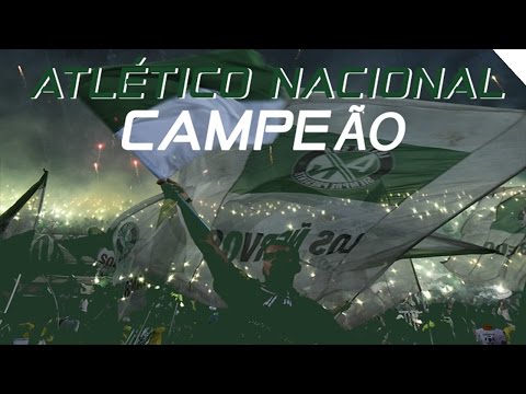 "ATLÃ‰TICO NACIONAL CAMPEÓN | Recebimento, e diversos cantos - Libertadores 2016" Barra: Los del Sur • Club: Atlético Nacional • País: Colombia