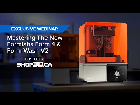 Mastering The New Formlabs Form 4 And Form Wash V2
