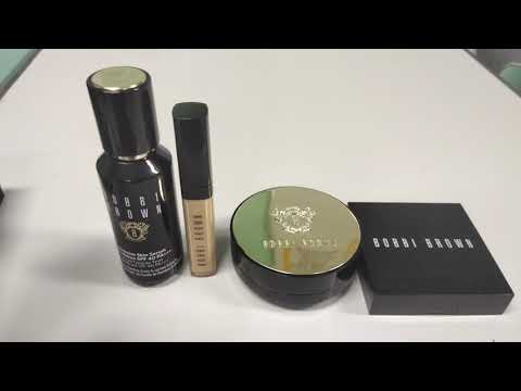 BOBBI BROWN Intensive Skin Serum Foundation N-052 Natural Unboxing and Comparison Swatches