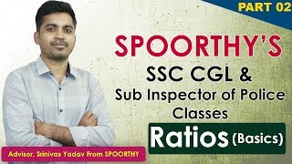 Ratios - 2 in Telugu | English || SSC CGL || SI Constable || DAO || RRB