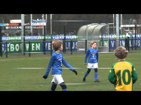 Huizen F1 -  SV Houten F1 6 februari 2016