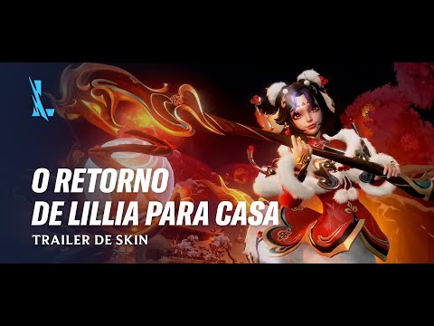 O Retorno de Lillia para Casa | Trailer de Skin – League of Legends: Wild Rift