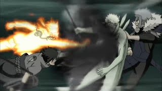 Naruto Sasuke minato and tobirama vs Six Paths obi