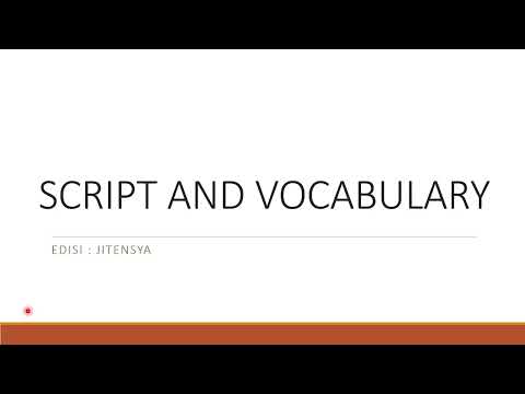 PENJELASAN SOAL JFT SCRIPT AND VOCABULARY #JITENSYA