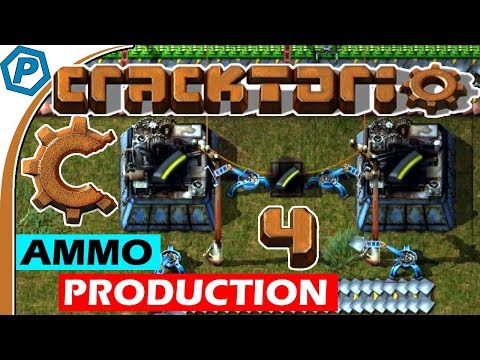 Cracktorio 2: Crack Harder | Factorio | Ammo Production | 4