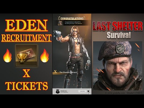 Seasonal X Heroes Recruitment || Eden Season 5 || Last Shelter Survival