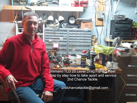 Shimano TLD 25 How to take apart and service this lever drag fishing reel