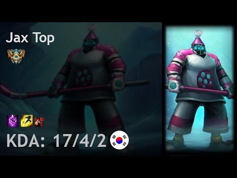 Jax Top vs Jarvan IV - KR Challenger Patch 7.14