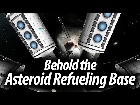 Creating the Asteroid Refueling Base (Tutorial: 26) Kerbal Space Program Stock