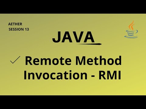 Java Remote Method Invocation Rmi Session 13