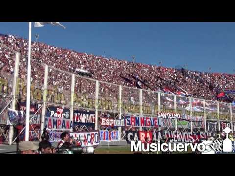 "San Lorenzo 4-0 Belgrano Gol de Ortigoza y festejo besando escudo" Barra: La Gloriosa Butteler • Club: San Lorenzo