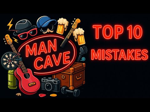 Are you making these Top 10 Man Cave Mistakes?