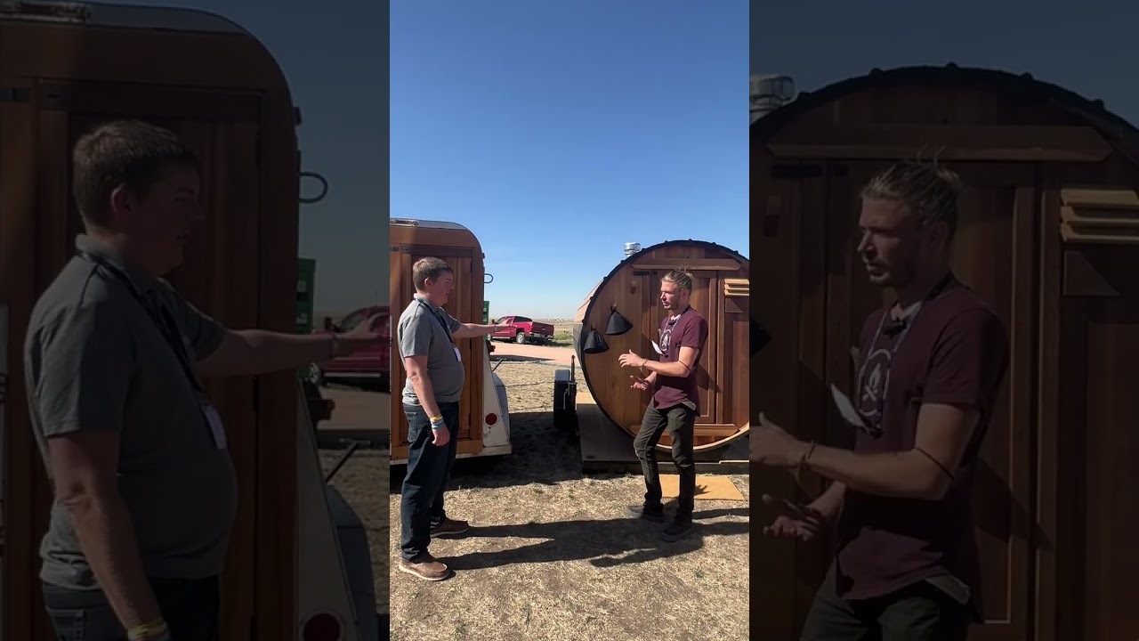 VIDEO: Nomad Sauna Nabs Attention With Portable Units
