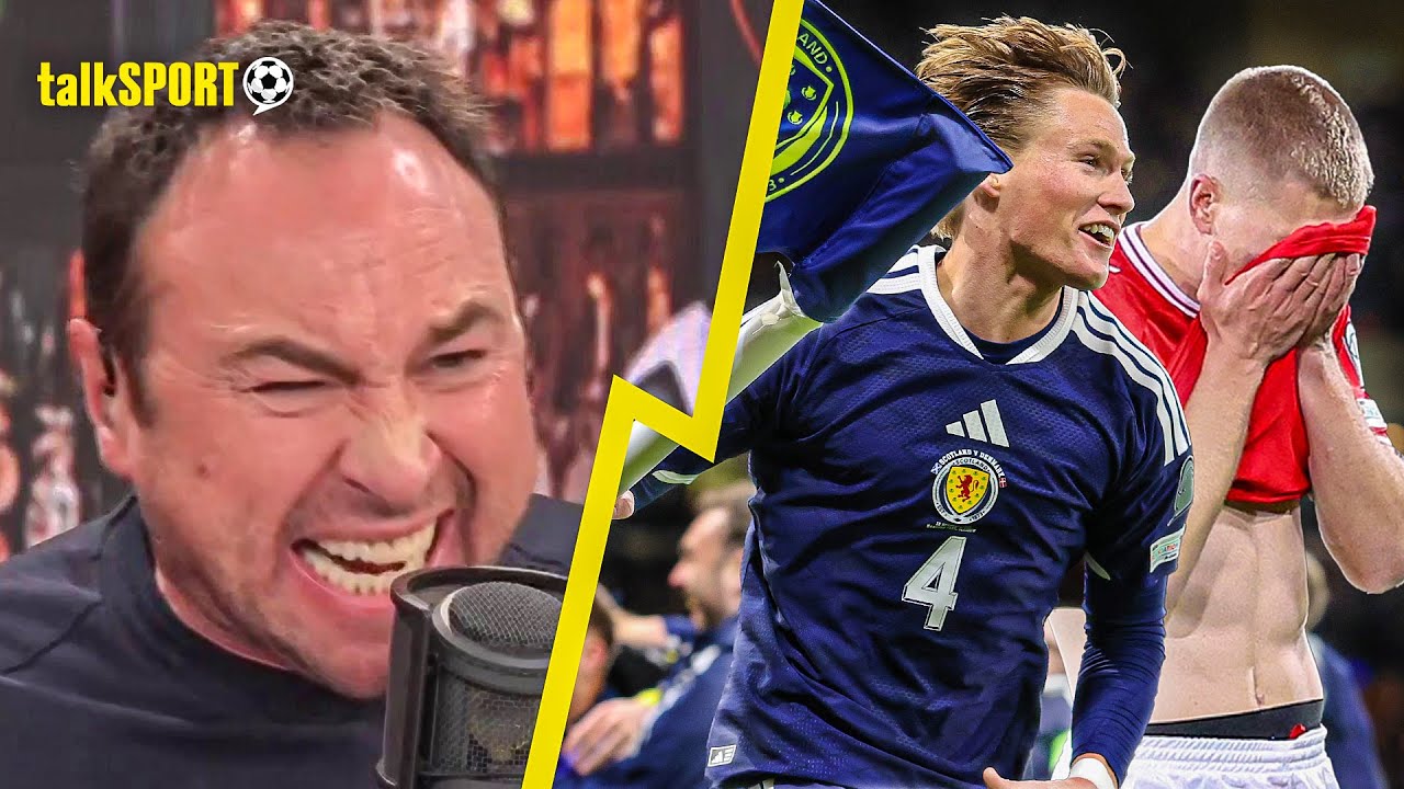 "HAAAS ANYONE SEEN DENMARK?!" Jason Cundy MOCKS the Danish after Scotland QUALIFY for The World Cup!