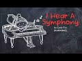 I HEAR A SYMPHONY - Cody Fry (Karaoke/Instrumental) || Animated Lyric Video by Ella Banana