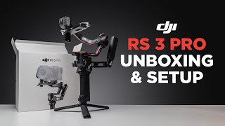 DJI RS 3 PRO UNBOXING (and first impressions)