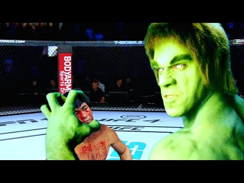 PS5 | Dragon Bruce Lee vs. Old Hulk Lou (EA Sports UFC 4)