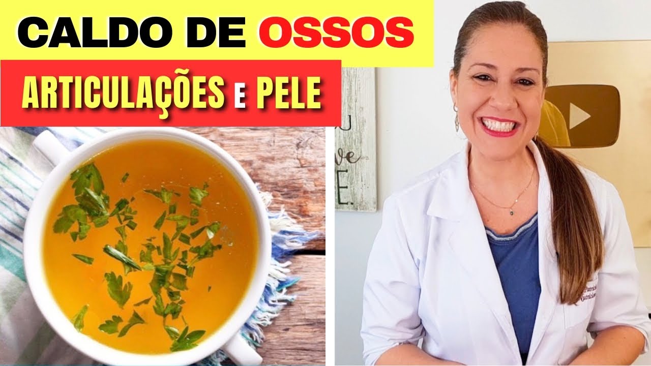 10 Benefícios do CALDO DE OSSOS, RECEITA e COMO CONSUMIR (Articulações, Ossos, Pele e mais)
