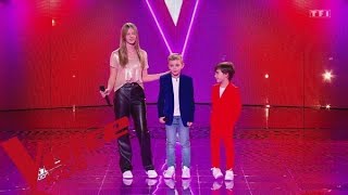 Les choristes - Vois sur ton chemin | Maëlys, Esteban, Léandro |  The Voice Kids France 2023 |...