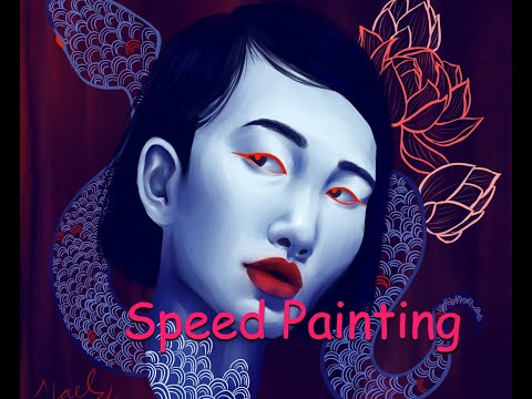 A Whisper - Painting Process