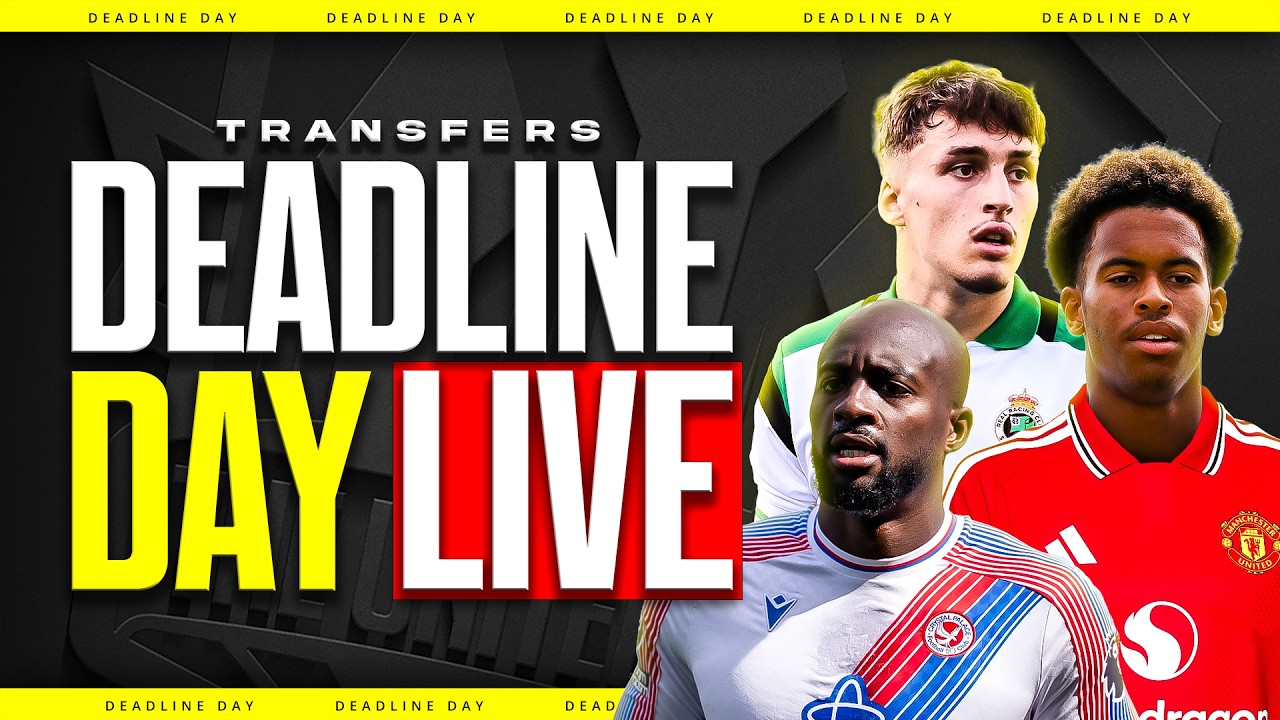 United's LAST Chance?! Transfer Deadline Day LIVE!