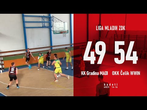 KK Gradina Madi vs OKK Čelik WWIN #Full Game #Basketball