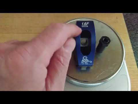 Stainless vs aluminum 1.6 roller rocker weight difference,