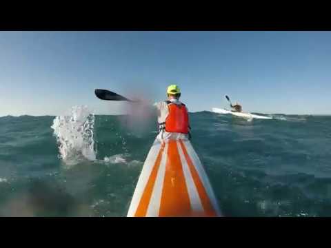 Awesome Downwind Surfski Perth Spring 2017