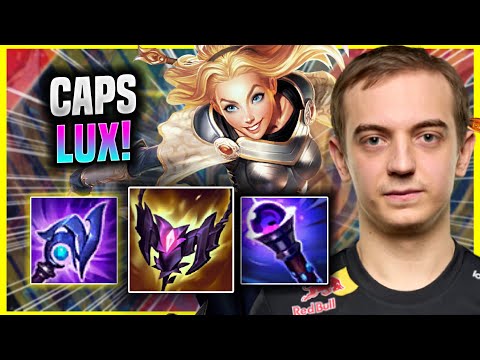 CAPS TRIES SOME LUX MID! - G2 Caps Plays Lux Mid vs Viktor! | Season 2022