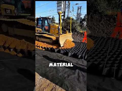 This Is How Geocell Technology Creates Durable Roads #shorts