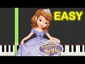 Disney Sofia Rise And Shine Piano Tutorial
