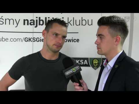 Grzegorz Goncerz po meczu GKS Katowice - Wisła Puławy (9 09 2016)
