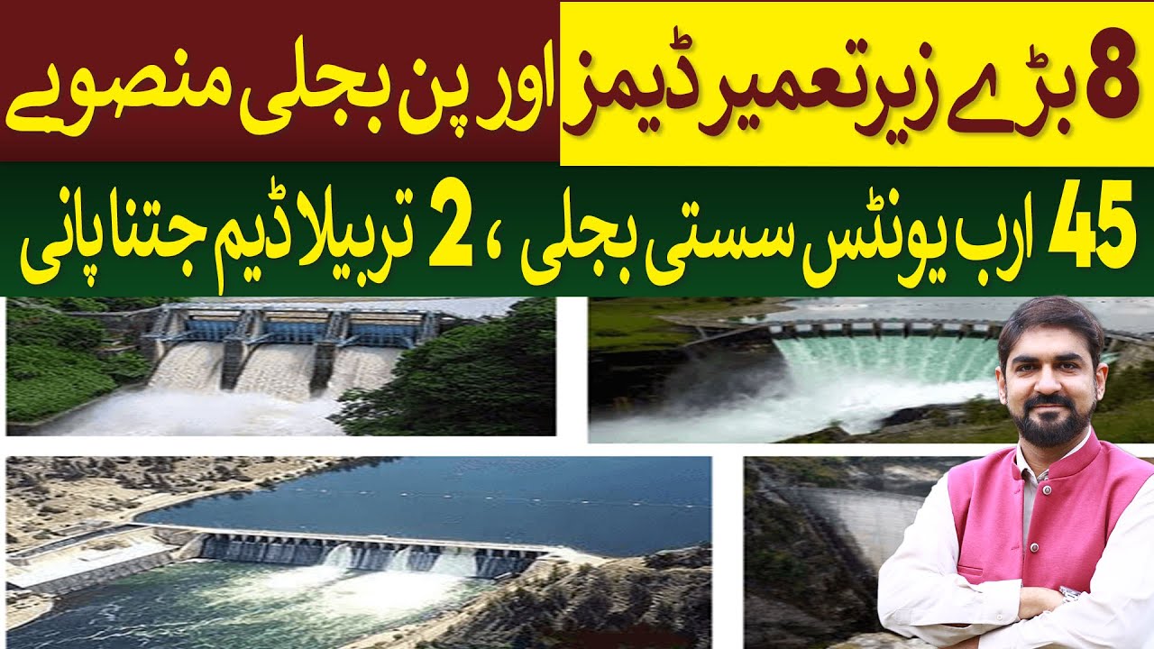 How many dams are under construction in Pakistan? More REF